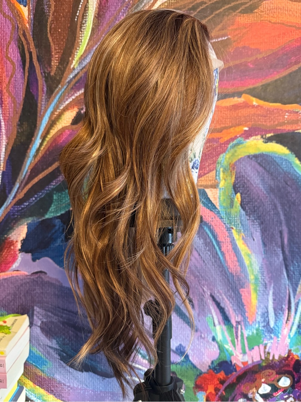 CSC Bebe Molasses Honey Brunette Blonde Balayage Lace Front Wig NWLT - Picture 4 of 6